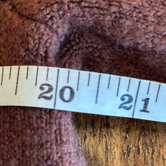 Talbots | Boucle Wool Blend Cardigan w/Patch Pocketd, Brown, Size LP, NWT - Picture 7 of 10